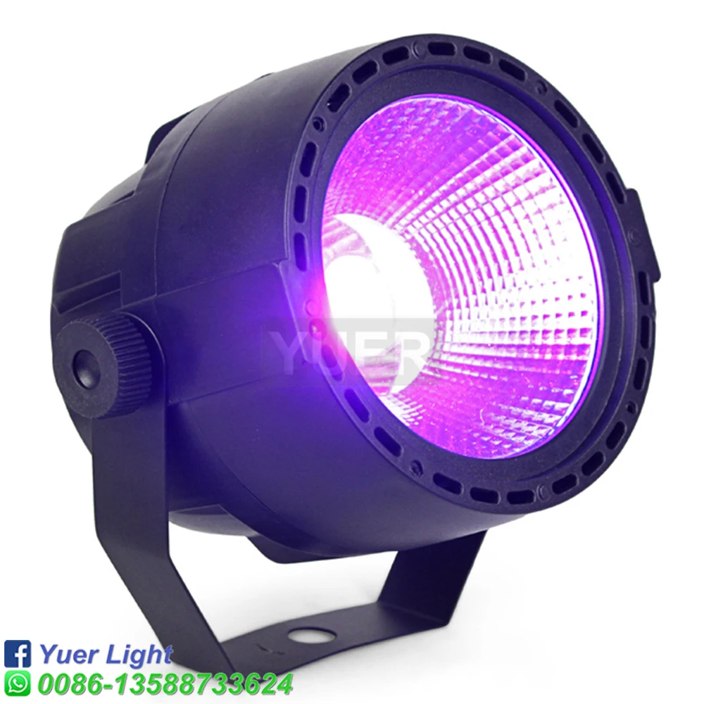 Imagem -02 - Cob Led Strobe Luz Rgbw Fase dj Efeito Tingimento Luz Dmx512 para a Barra Festa de Aniversário Dança Piso Disco com Controle de Música 2023