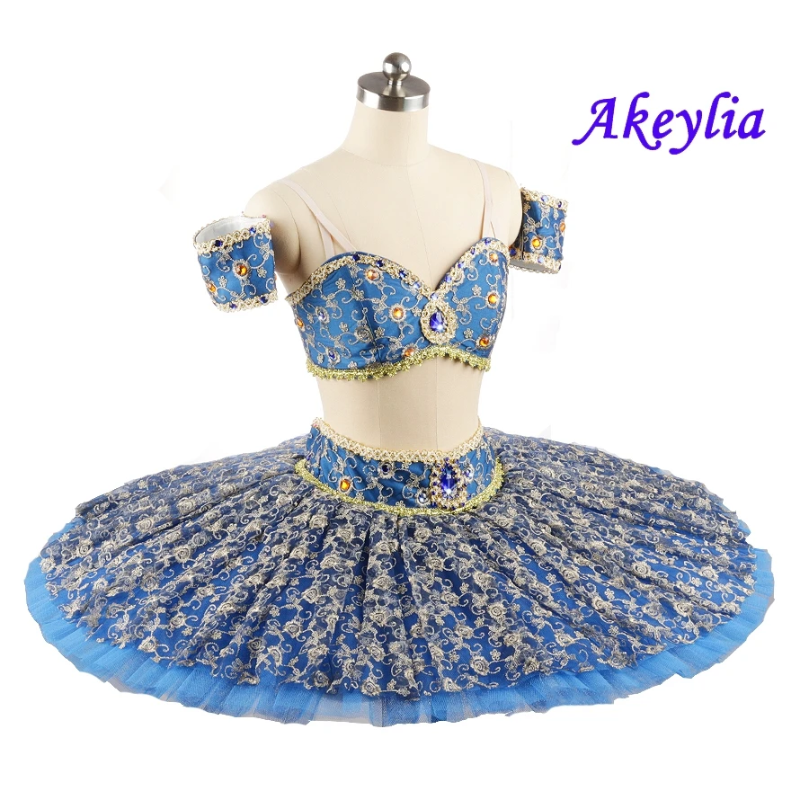 Adult professional Ballet Tutu royal blue Le Corsaire tutu classical competition tutus balle stage dance costume Women JN0186