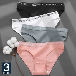 3 개/대 면 속옷 대 한 women 섹시 한 편지 팬티 속옷 여성 M-XL 팬티 Intimates 란제리 6 색 팬티