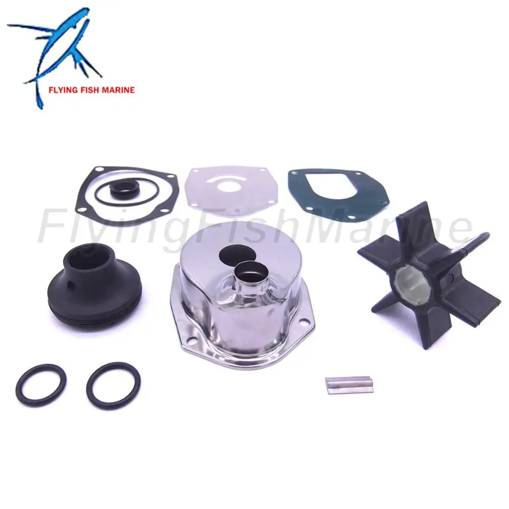 

Outboard Engine 817275A5 Water Pump Repair Kit with Housing for Mercury Mariner 3.0L EFI DFI 200HP 225HP 250HP 300HP Boat Motor