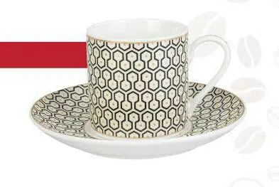 DOLBOVI Emsan Honeycomb 6 Pieces Porcelain coffee cup Pad Emsan coffee cup mug кружка coffee cup cup