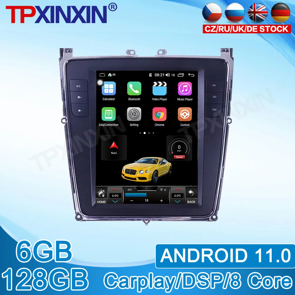 

Android 11 For Bentley Continental 2012 - 2019 Vertical Screen Navigation 128gb Car Multimedia Radio Player Carplay