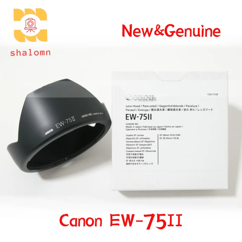 

New Original Lens Hood 72mm For Canon EW-75II EF 20mm 2.8 USM 20-35mm 2.8L Lens