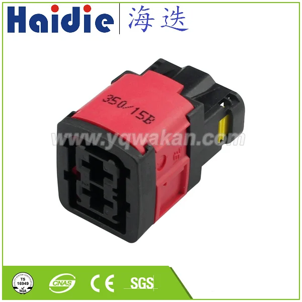 Free shipping 2sets 2pin Auto Electri  wire harness plugIgnition coil plug  plastic connector  HD0229-6.3-21