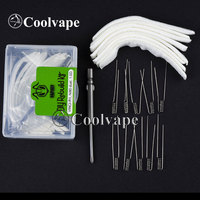 coolvape 10pcs Ni80 1.0ohm Coil premade coils for VINCI Rebuild Pod Cartridge Repair Tool vape 0.3ohm VAPJOY DIY Rebuild Kit