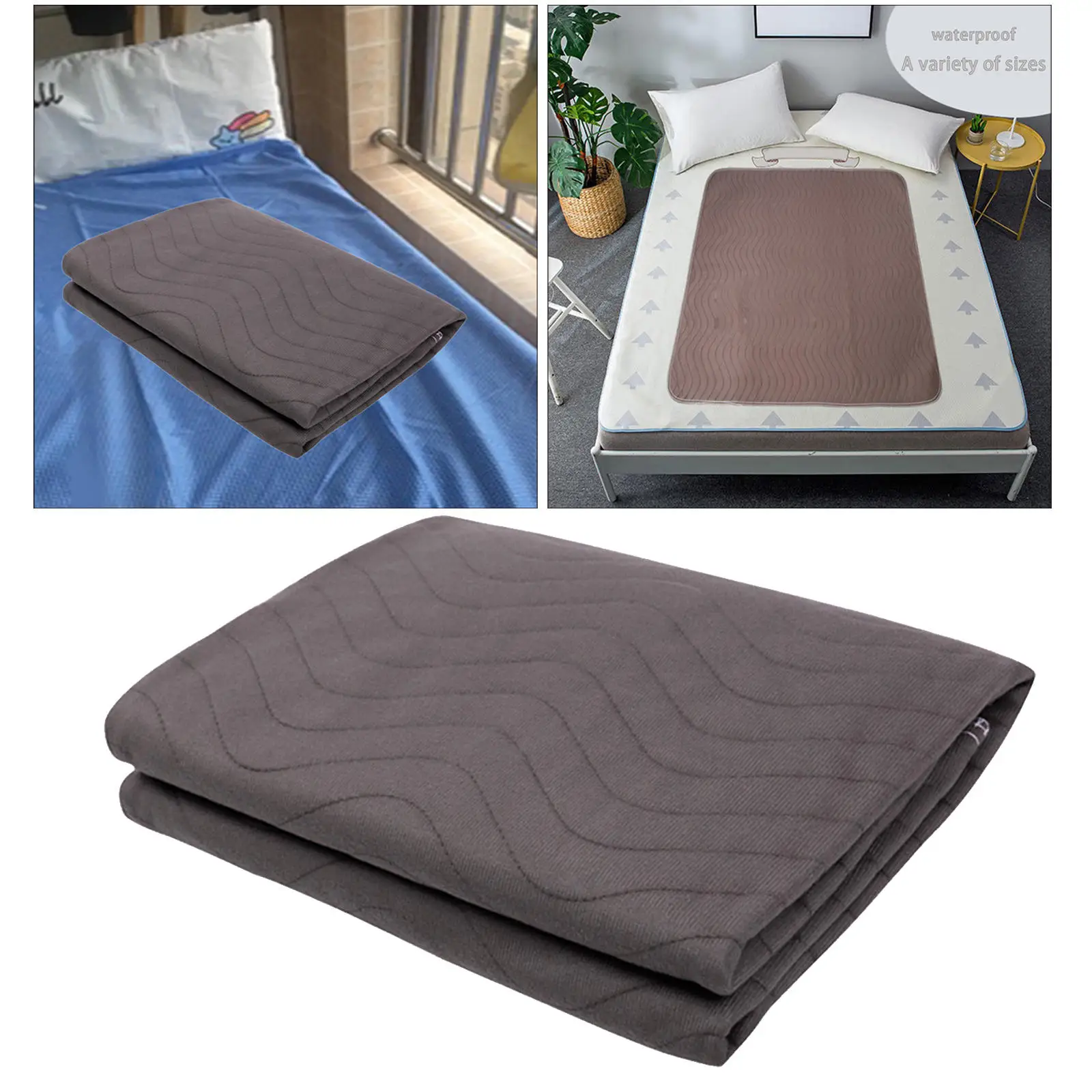 Incontinence Bed Pad Chair Pad Washable Waterproof Protector for Spills Urine Fluids Adults Rubber Underwear Changing Pee