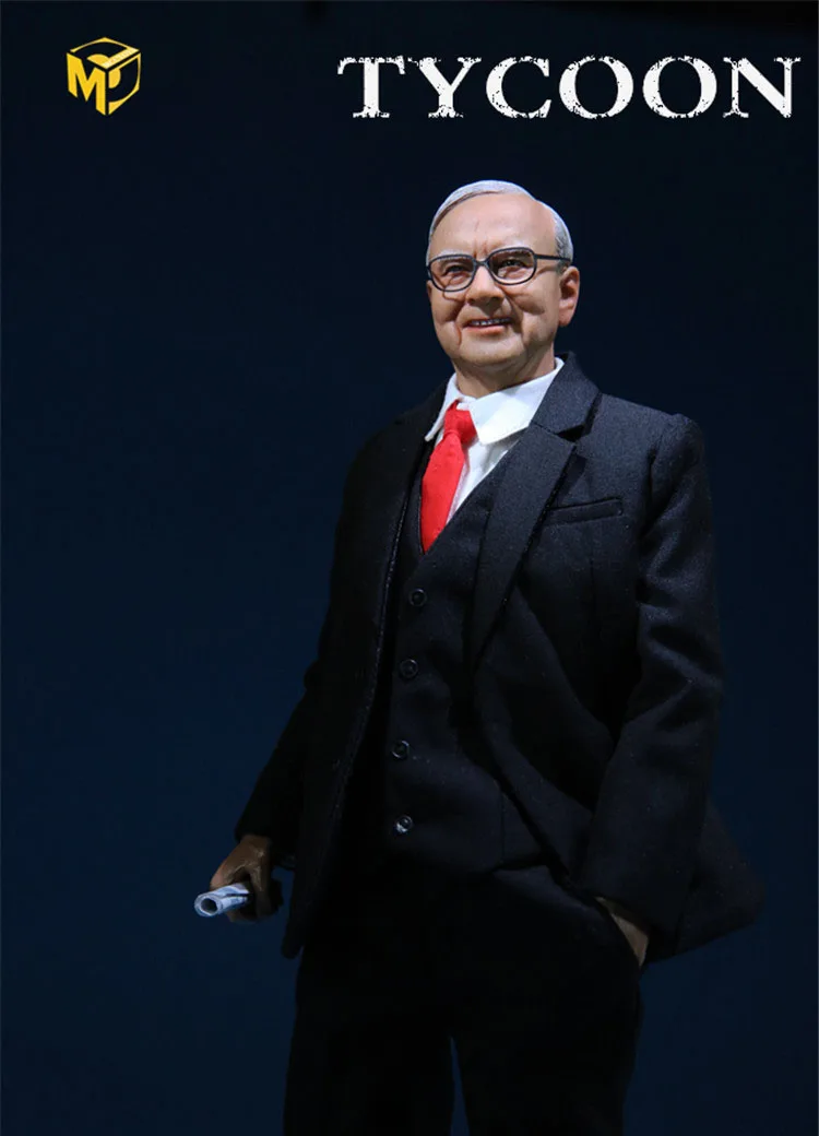 Mcc022 Collection 1/6 Scale Full Set Investment Expert Financial Idol Buffett 12Inch Action Figure Model Best Gift In Stock