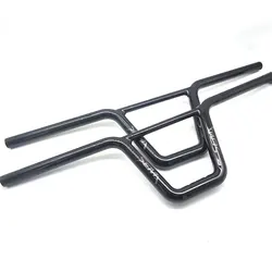 BMX Bike Handlebar Handle Bar Full Carbon Road Bicycle Parts 22.2*25.4mm Lightweight Hight Strengthen Structure