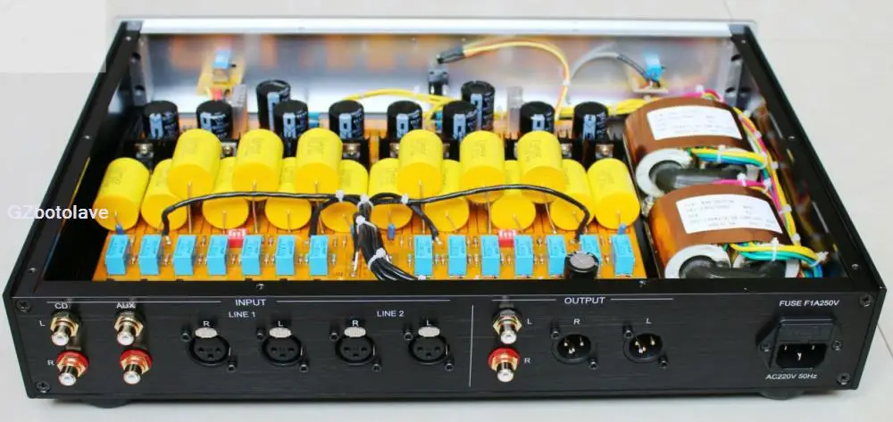 new arrive Clone PASS 1.7 preamplifier full Balance Preamp Perth HIFI Preamplifier 40W doblue R transformer