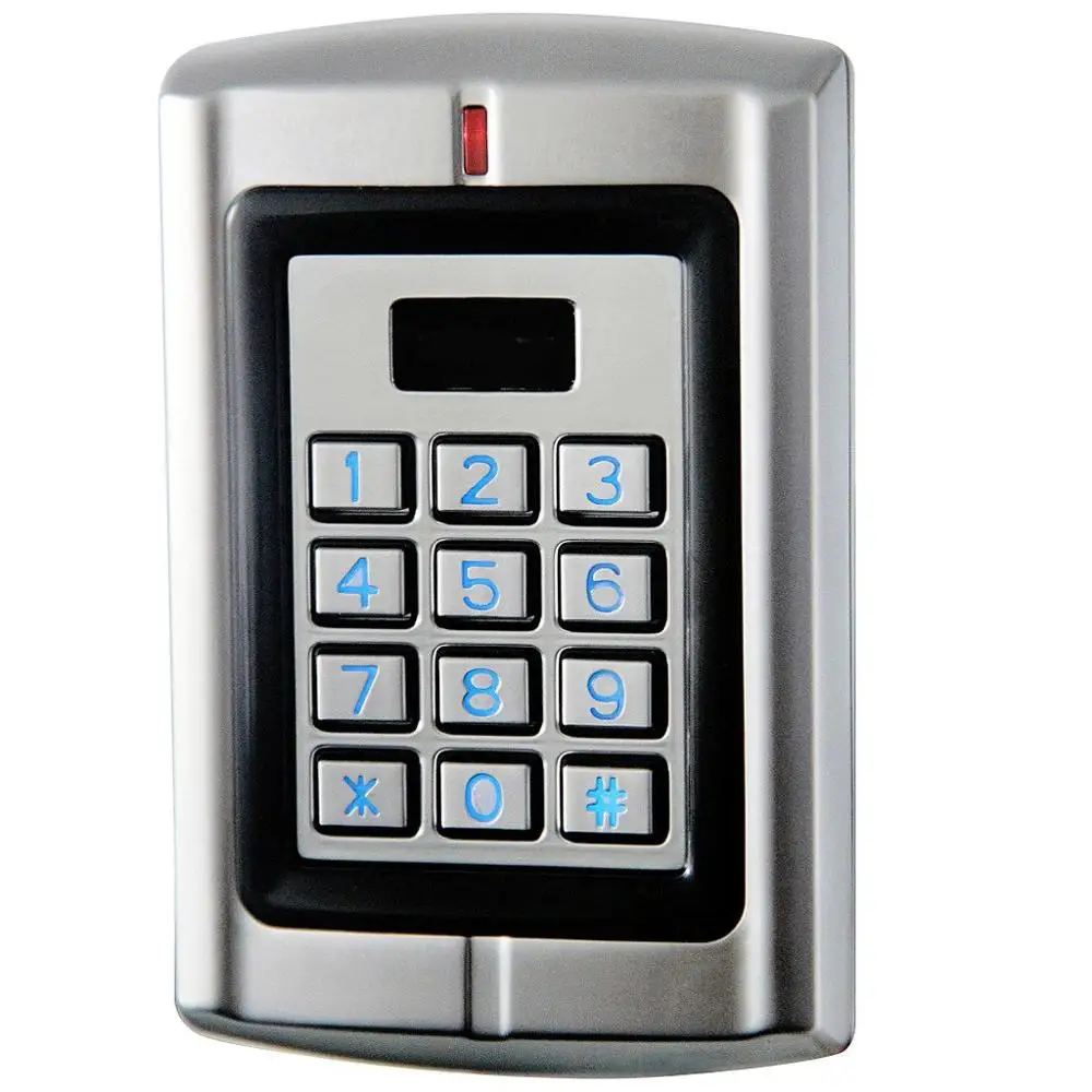 1000users Metal Rainproof Stand-alone Access Keypad reader Wiegand 26 for 125Khz EM Card