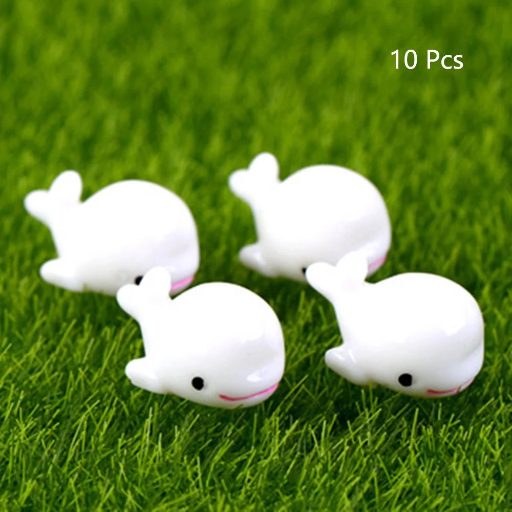 30 Pcs Whale Figurine Miniatures Resin Mini Whale Home Decor Whale Accessories Home Landscape Decoration