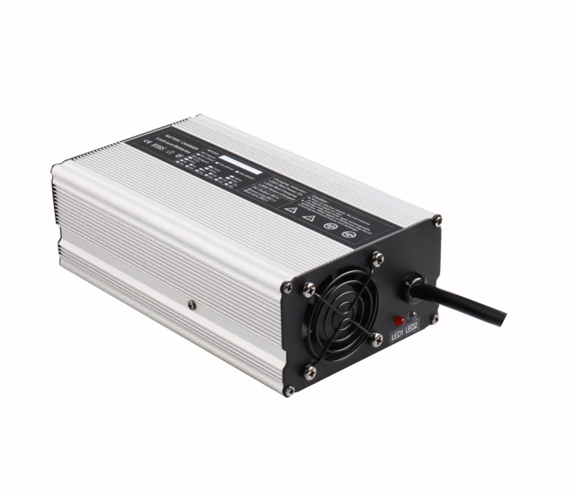 900W 48V 15A LiFePO4 Battery Charger 58.4V 15A Charger Used for 48V 16S LiFePO4 battery pack DHL Free shipping