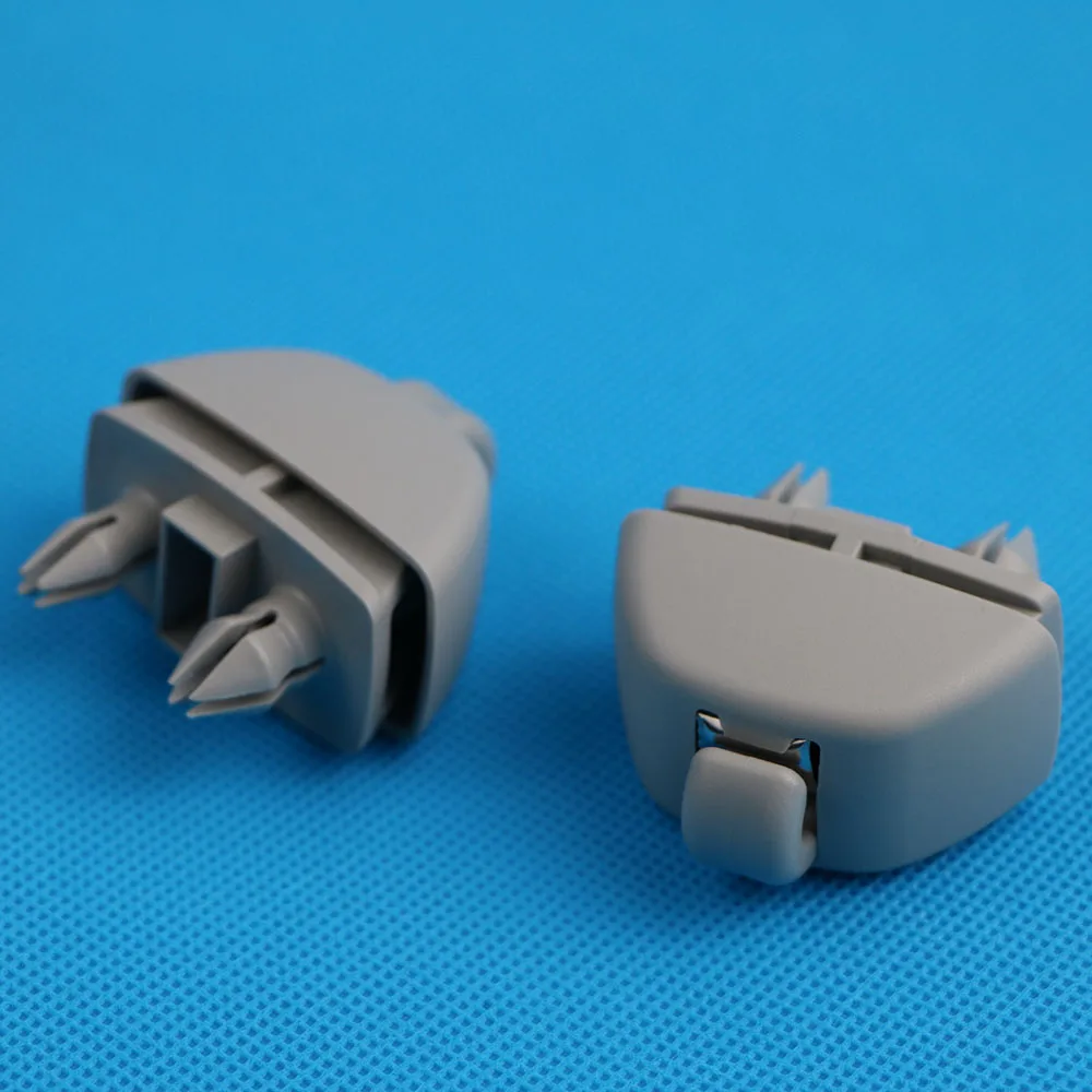 4G0857562 Gray Plastic Sun Visor Clip Hook Holder OEM For Audi A4 A6 A8 E-Tron Polo Passat Octavia Rapid