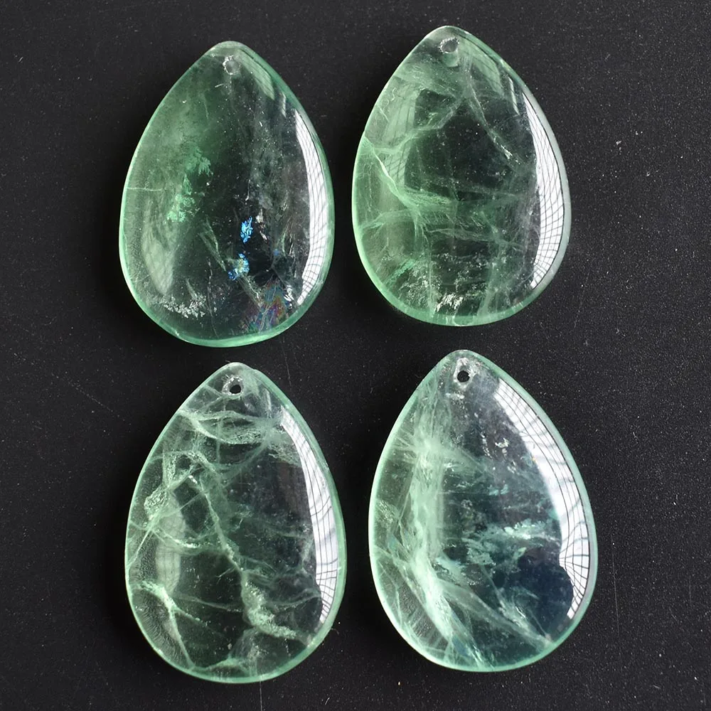 Modische, hochwertige Anhänger aus natürlichem Tigerauge und Lapislazuli in Tropfenform für die Schmuckherstellung, 4 Stück, kostenloser Versand. – Detail 8