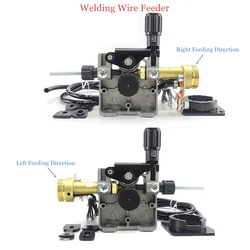 DC24V 0.8-1.0mm SSJ-29A Wire Feed Assembly Wire Feeder Motor MIG MAG Welding Machine Welder Euro Connector MIG-160 Wire Feeder