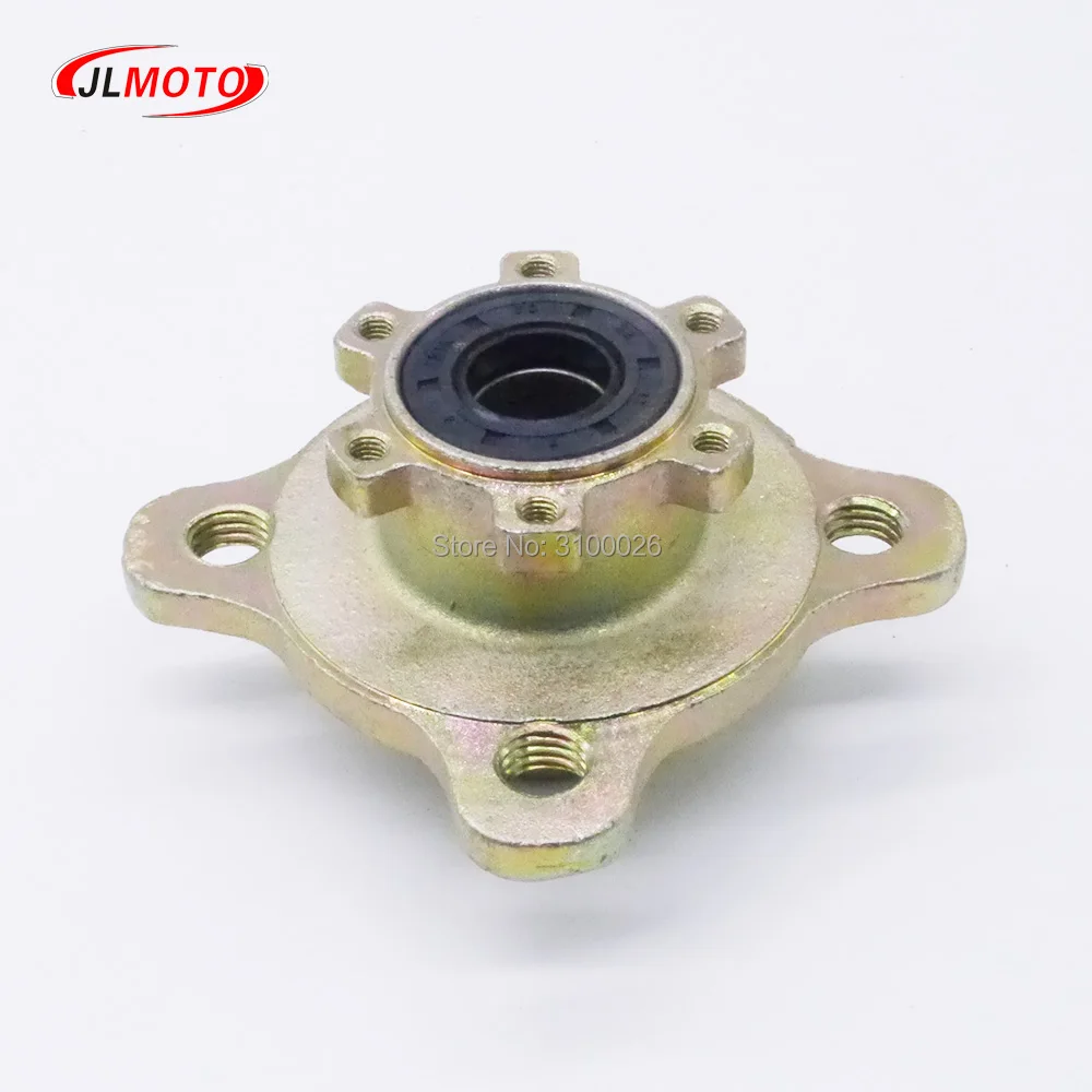 100mm 4*M14 STUD 17mm Front Brake Disc Wheel Hub Fit For China 150cc 200cc 250cc ATV UTV Buggy Go Golf Cart Quad Bike Parts