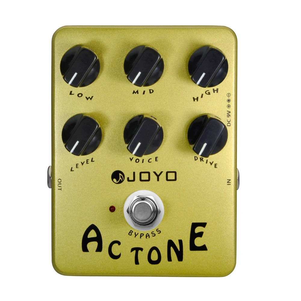 

JOYO JF-13 AC Tone Overdrive Guitar Effect Pedal Classic British Rock Sound True Bypass AC30 Guitar Amplifier Simulation Pedal