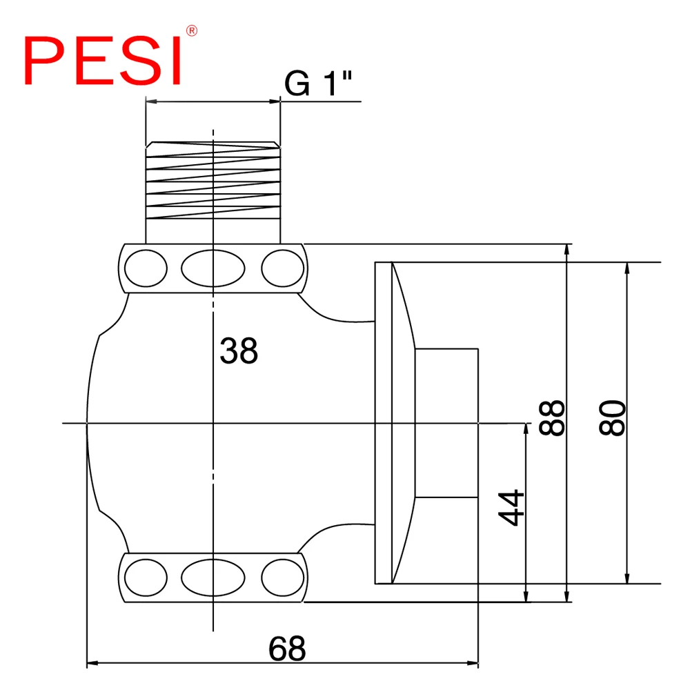 Imagem -06 - Latão Exposto Autotechamento Mictório Flush Válvula tipo Botão Manual Time-extended Válvula de Corte Atacado Cromo