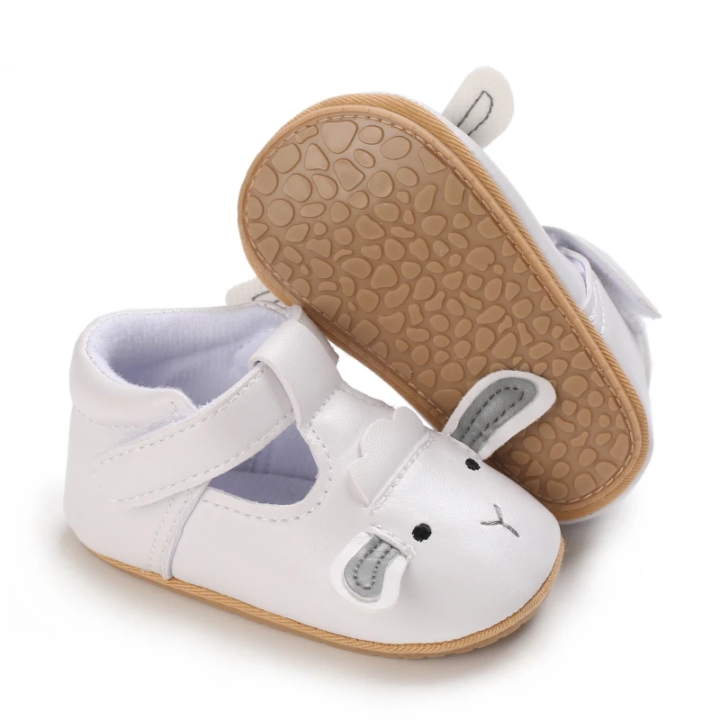 BABY Newborn Boys And Girls Shoes PU Soft Rubber Sole Non-Slip Toddler Shoes Crawling Shoes Retro Classic Moccasin Shoes