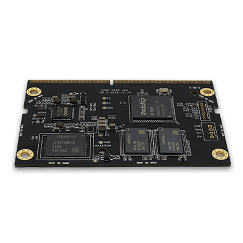 Rockchip RK1808 AI اللوحة الأساسية اللوحة الرئيسية رقاقة ثنائي النواة Cortex-A35 التعرف على الوجه دعم TensorFlow/القهوة/ONNX/Darknet المزوجة