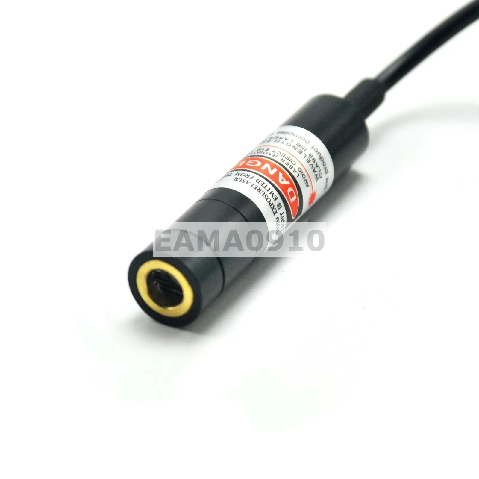 Focusable 20Mw Dot Rode Laser Licht Laser Diode Module 650nm 12X55Mm W/Adapter