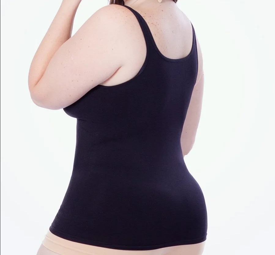 SH-0009 Body Shaper soft seamless slimming tank Removable pad Cami Tank Top confort Plus Size Women Body Shaper