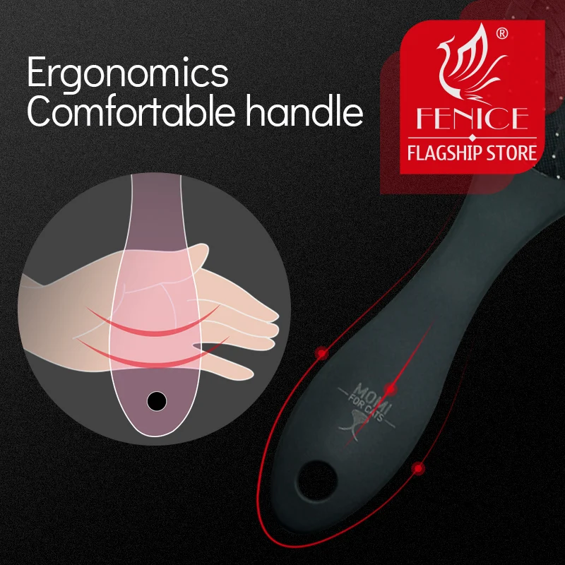 Fenice-Professional Massage Comb for Dogs and Cats, Pet Hair Brush, Air Cushion Combs, Dog Remover, Rake Comb, Shedding Tools