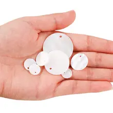 Natural mother pearl shell charms for jewelry DIY #6
