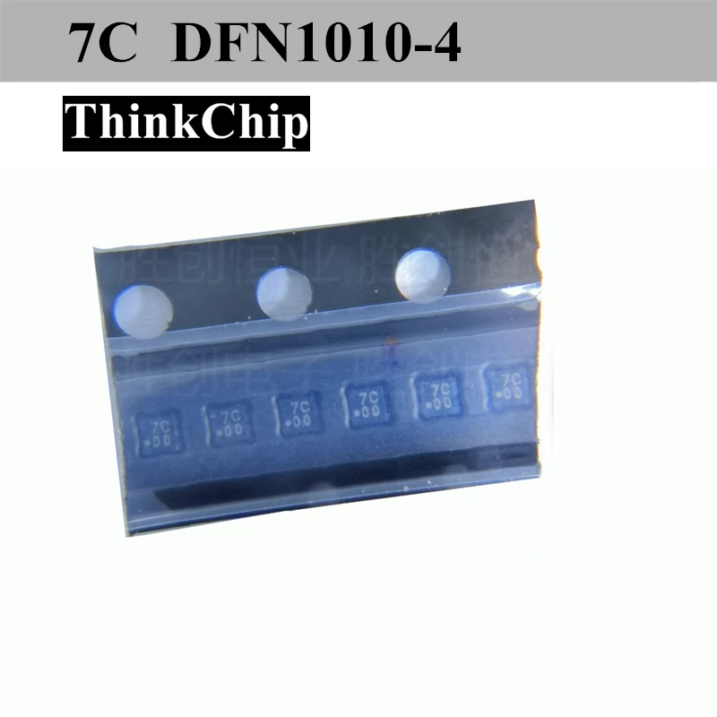 저소음 LDO 레귤레이터 RP103K151B, 1.5V ± 1%, (마킹 7C), 150mA