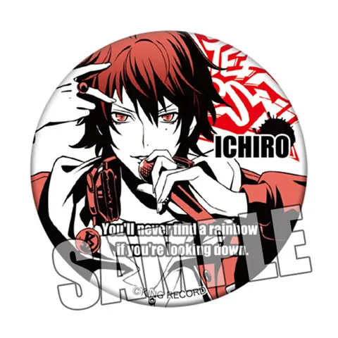 1pc 58mm Hypnosis Mic Division Rap Battle Anime Badges Spilla Brosche Backpack Decoration