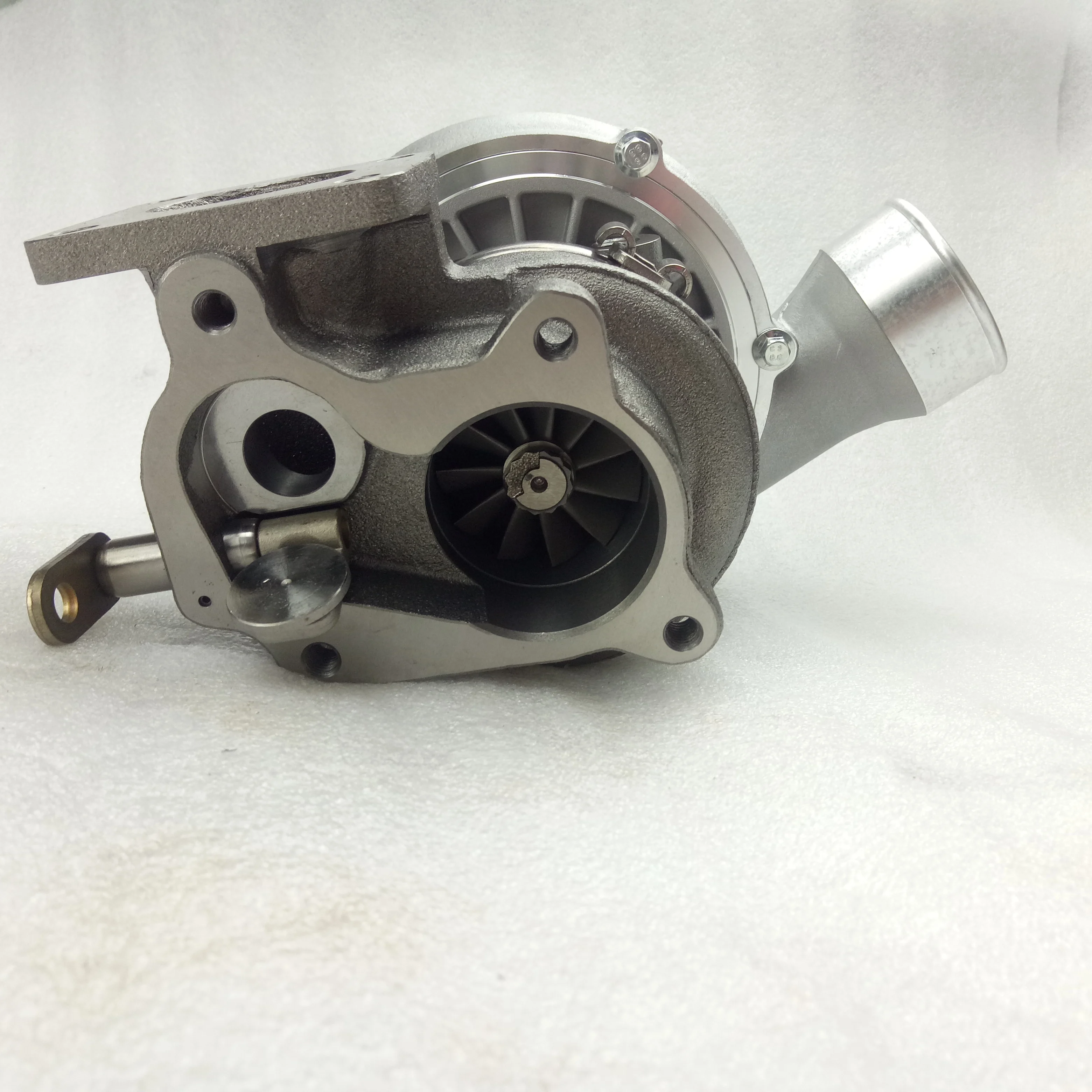 Modified  Rhf55v Turbocharger 8980277725  With Greddy Compressor Housing 6blades Billet Wheels Chra And 201 Turbine Housing