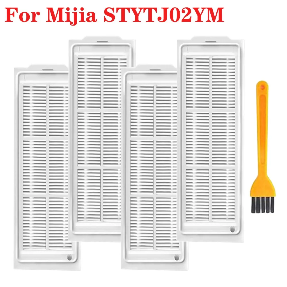 Hpea filtro para xiaomi mijia 2nd geração stytj02ym varrendo esfregar robô aspirador de pó peças filtro