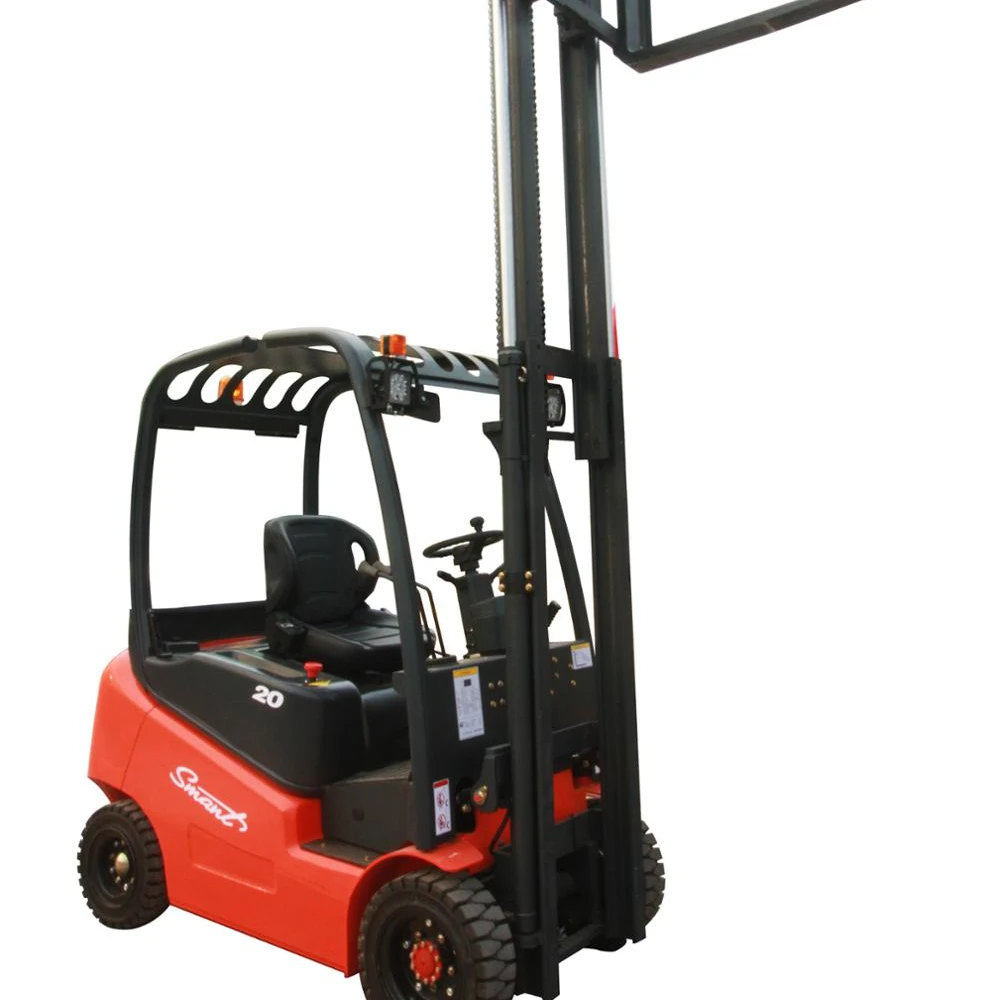 SYNBON Machine Stacker Trucks 2Ton Four Wheels Hydraulic Electric Forklift