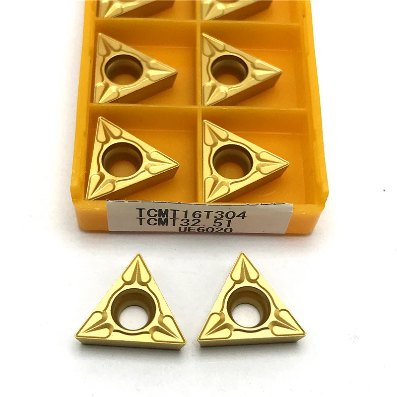 Imagem -04 - Carbide Insert Cutting Tool Ferramenta de Torneamento Externo Ferramentas de Torno Cnc Tcmt16t304 Vp15tf Tcmt 16t304