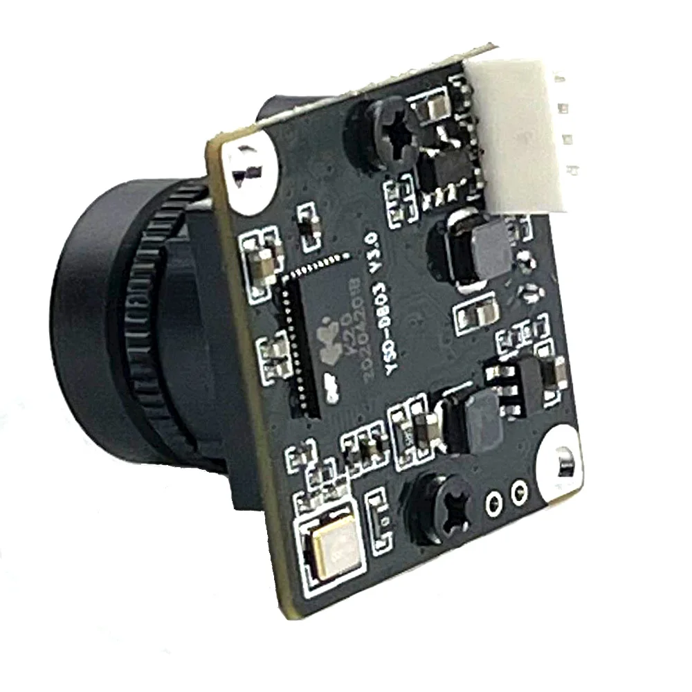 Módulo de cámara UVC Full HD de distorsión cero, PCB en miniatura, 22,6x22,6mm, con micrófono, USB, placa PCBA para PC Android