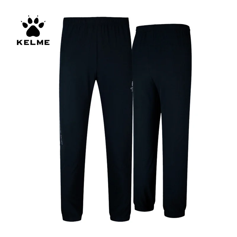 KELME Running spodnie męskie spodnie dresowe biegaczy sportowe szybkie suszenie oddychająca odzież sportowa szkolenia letnie spodnie dres 3991532