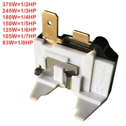 4TM-C 110/120V 220V Refrigerator Overload Protector Freezer LG Kenmore 6750C-0004R Replacement Part Relay 1/2 1/3 1/4 1/5 1/6HP