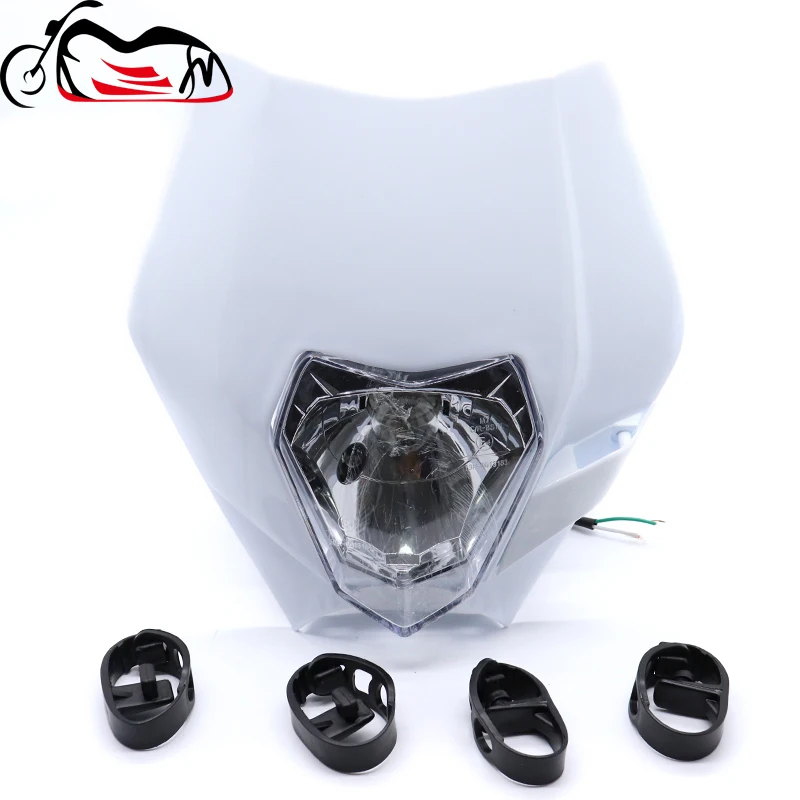 HeadLight Assembly Headlamp Mask For SUZUKI DRZ 400/S/SM/E DR200S DR650SE DRZ400SM DRZ400S 2001-2020 19 Motorcycle Accessories