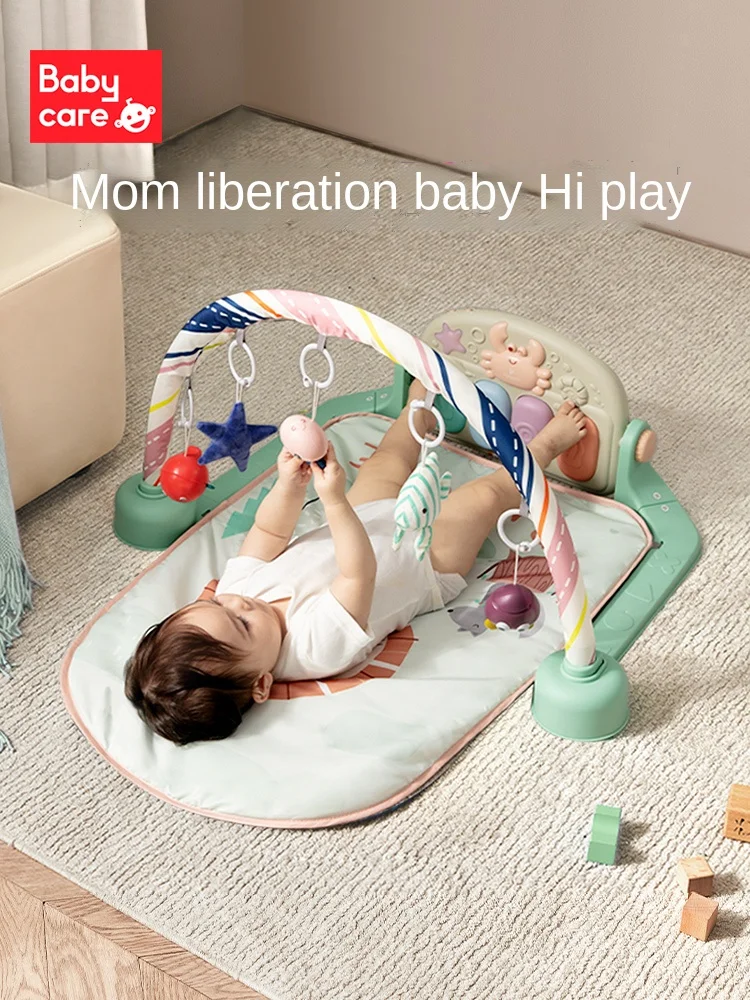 Pedal Piano Baby Multi-Functional Gymnastic Rack Newborn Baby Educational Music Toy 0-3-6 Months