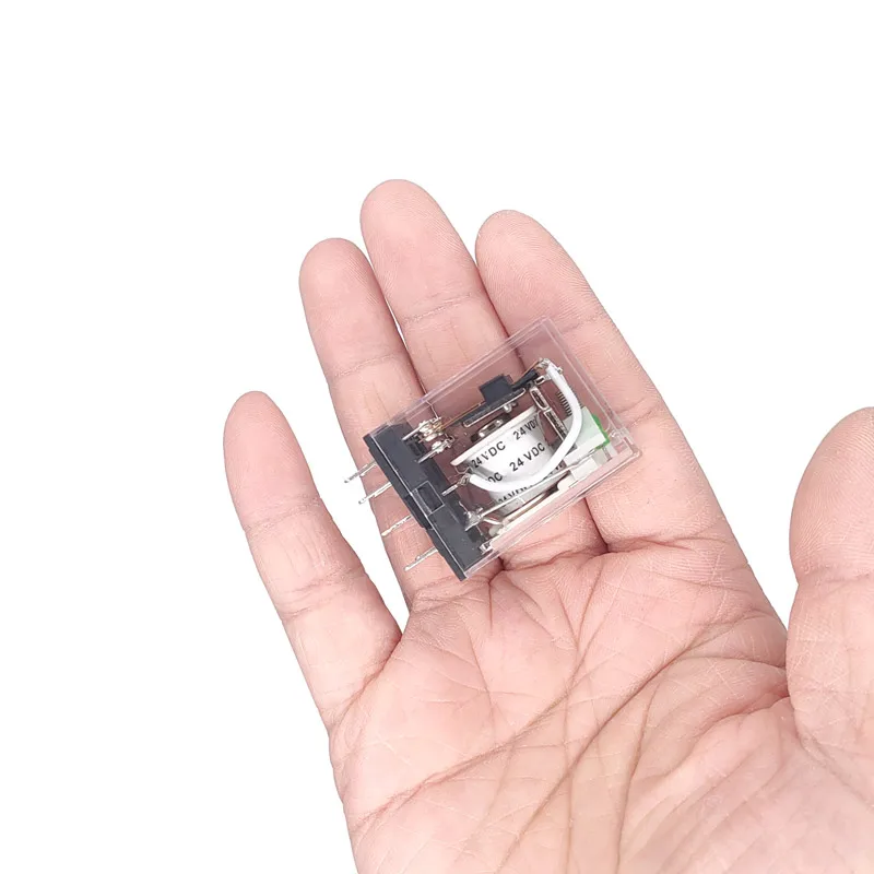 Miniature Coil Generalel ectromagnetic Intermediate Relay Switch HH52P HH53P HH54P LED DC 6V 12V 24V AC 220V MY2NJ/MY3NJ/MY4NJ