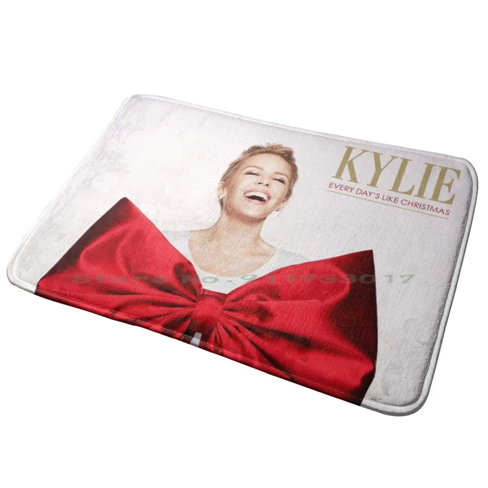 Kylie Minogue Every Day's Like Christmas Entrance Door Mat Bath Mat Rug Aang Appa Katara Music Soul Racing Band Water Nation