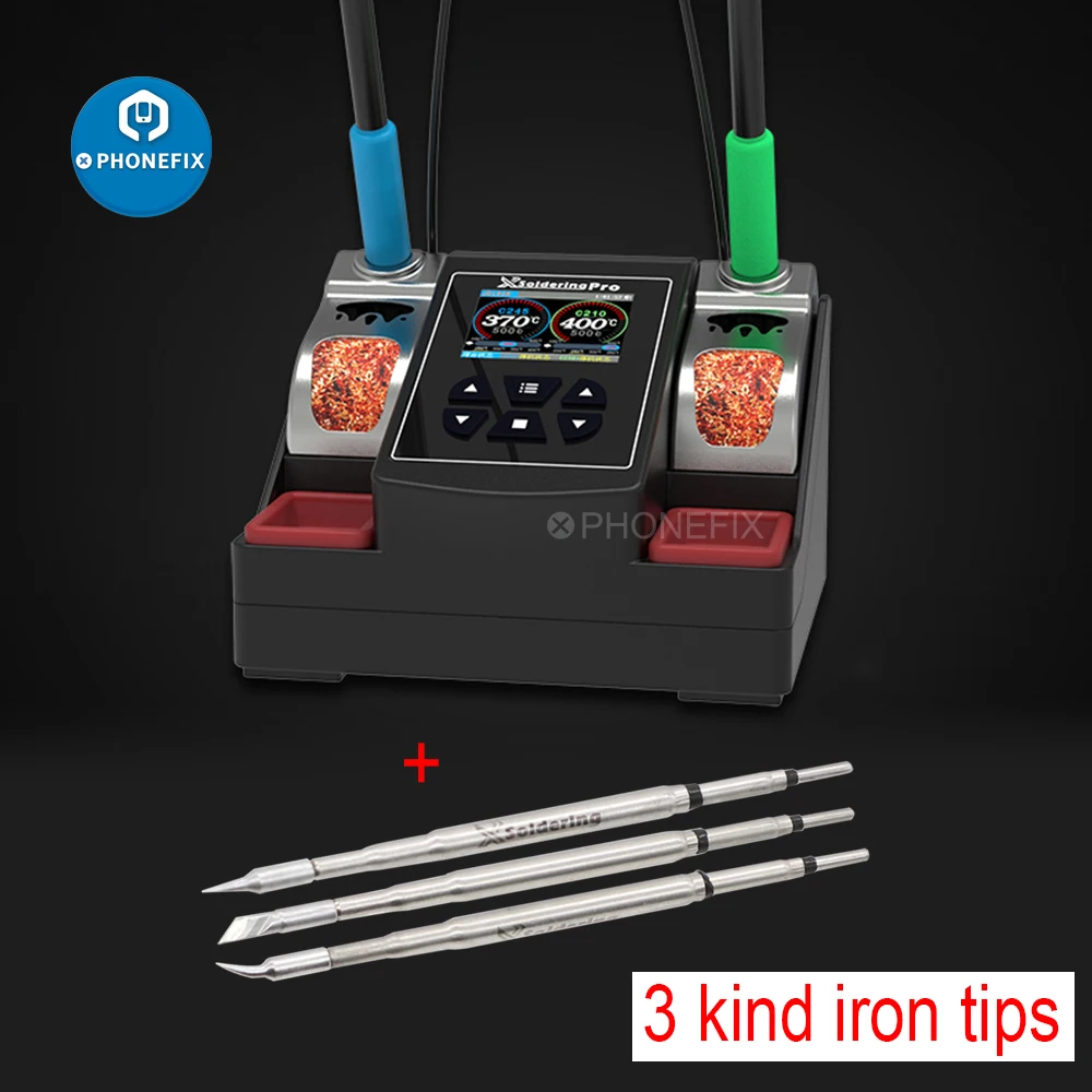 Xsoldering Pro T210 Loodvrij Solderen Station Rapid Verwarming 220W Power 2.5S Soldeerbout Universele Jbc 210 245 Handvat Tip