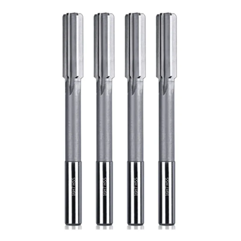 

Reamer H7 Machine Straight Shank 6-Flutes HSS Chuck Engineering Milling Cutter Tool Flat Bottom Lengthened 3mm-20mm CNC Tools