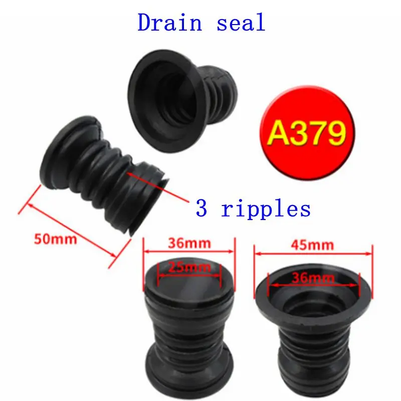 

A379 for Semi-automatic washing machine Drain valve water plugging rubber gasket plug drain valve water sealing rubber plug