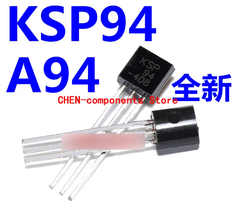 100Pcs Brand Nieuwe Originele KSP94 A94 Rechte Insert Triode To-92