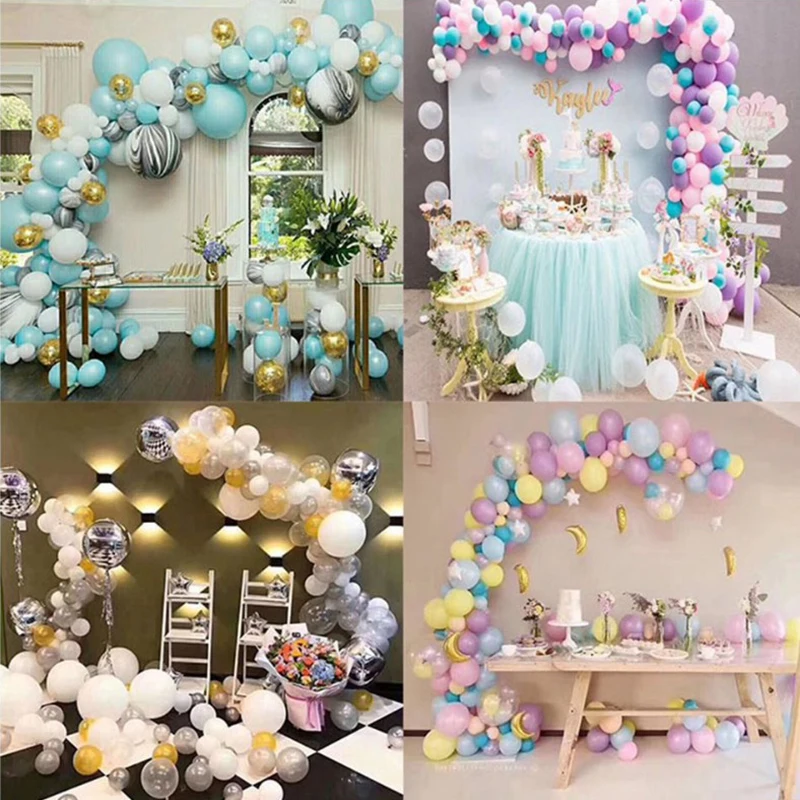 5M Balloons Chain Garland Arch Kit Birthday Wedding Baby Shower Party Decoration Adult Kids Boy Girl 10 15 30 40 50 60 Year Old