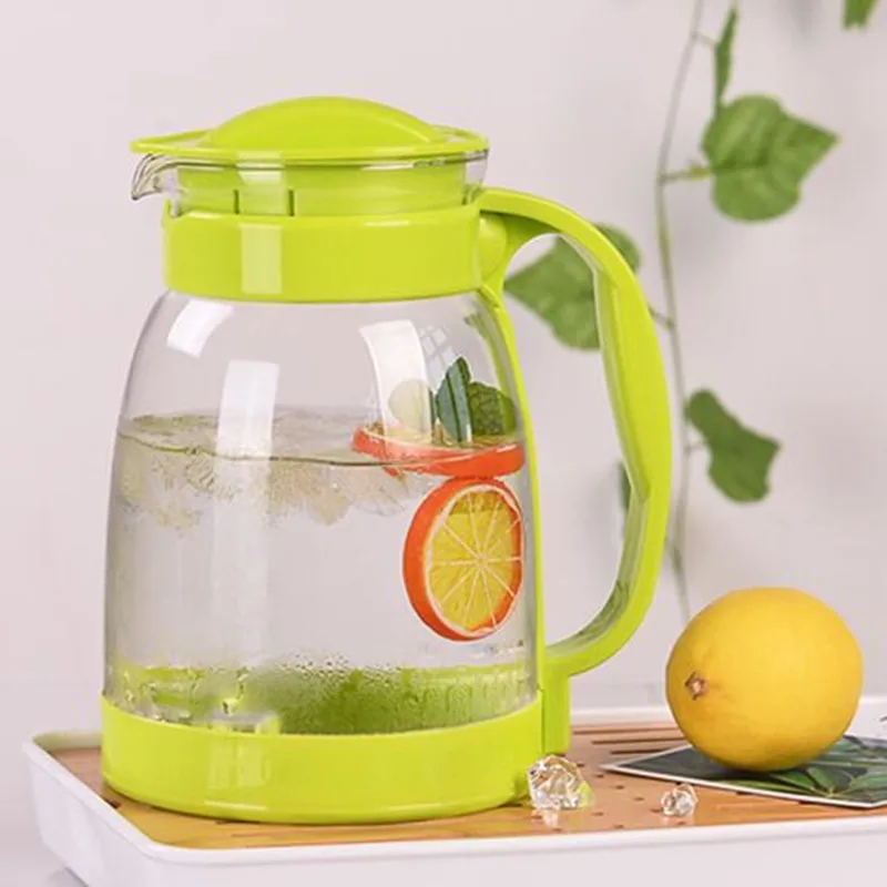 2000Ml 2800MLHeat Resistant Explosion-Proof Glass Water Cup Cold Kettle Heated Container Tea Pot Good Clear Juice Jug Teapot