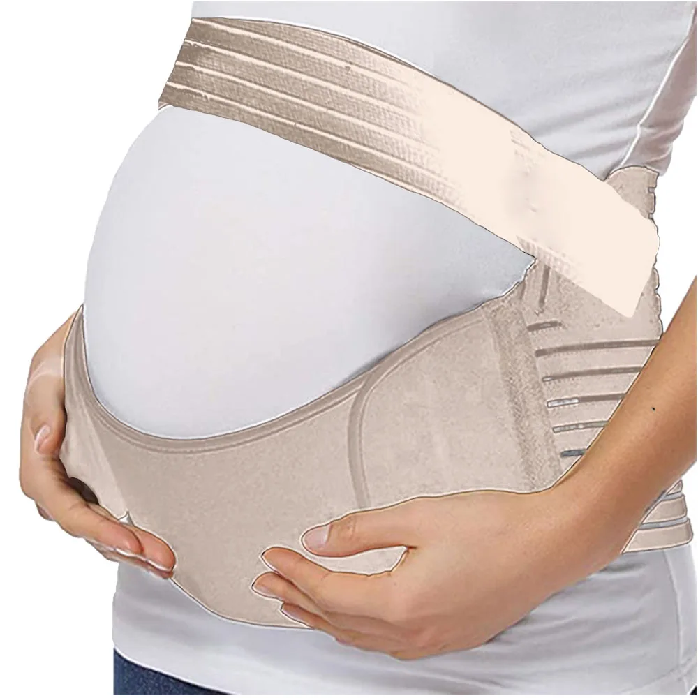 M-3XL Women Maternity Belt Waist Care Abdomen Support Brace Protector Support Belly Band Back Clothes Adjustable Mujer Pregnancy