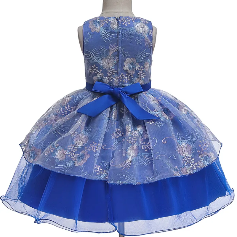 Baby Girls Christmas Party Tutu Dress Girls Wedding Princess Ball Gown Brithday Dresses Children Clothes Kids Clothing New Year