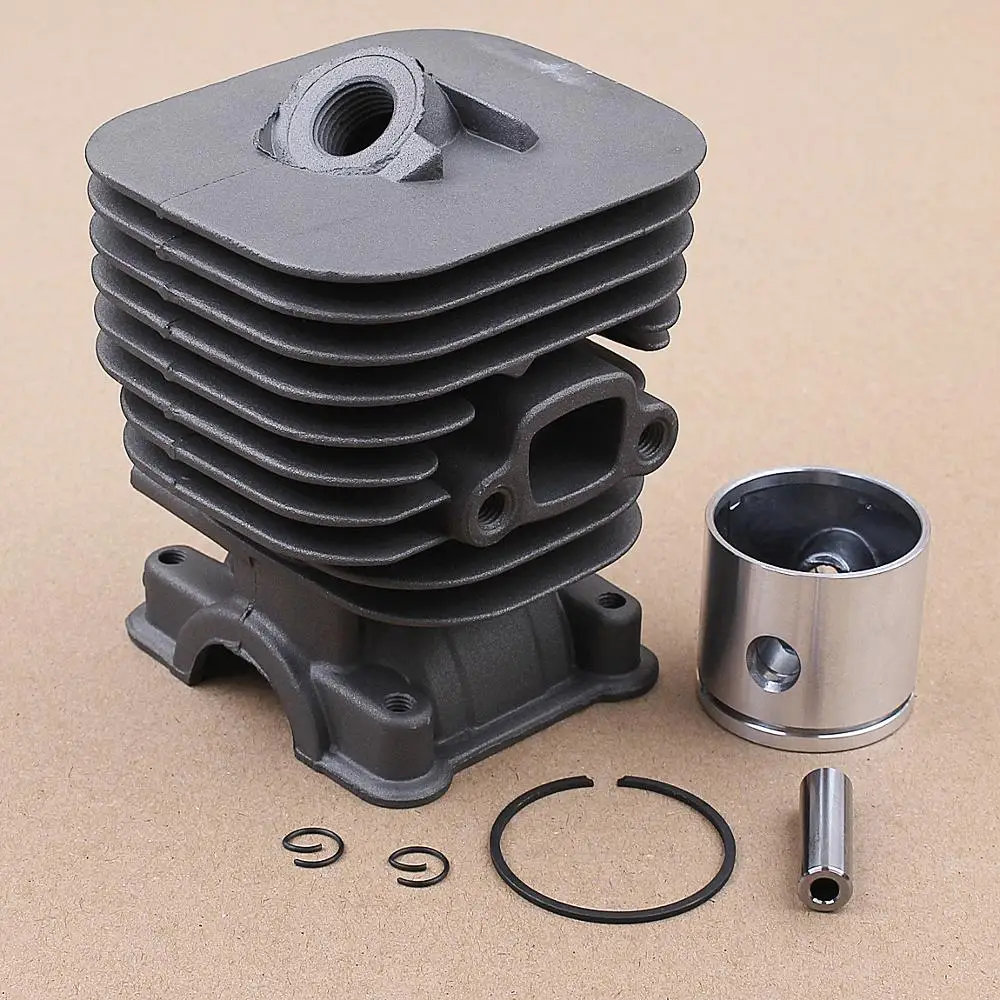 Imagem -05 - Anéis de Pistão do Cilindro Kit Pino para Husqvarna 124l 125r 128r Cortador de Grama Cortador Corda Trimmer Bursh Cortador Peças Reposição 35 mm